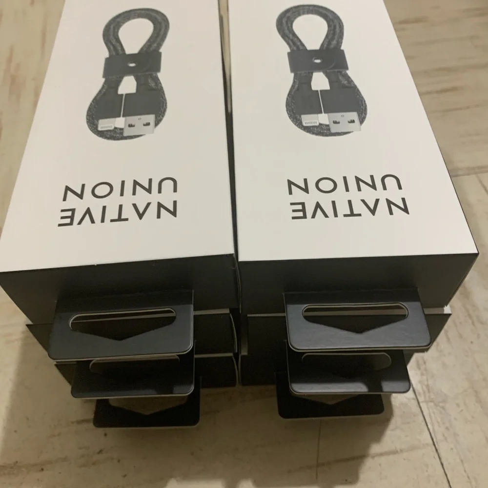 6*Native Union - 4' Lightning-to-USB Type-A Cable - Cosmos Apple Mfi Certificate